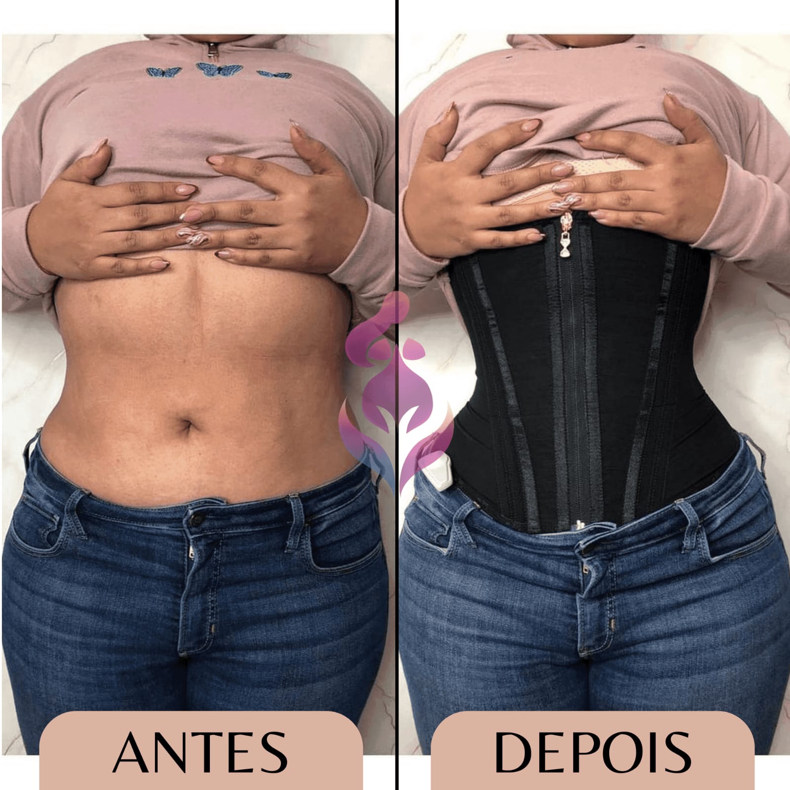 Antes e depois - Fernanda M.